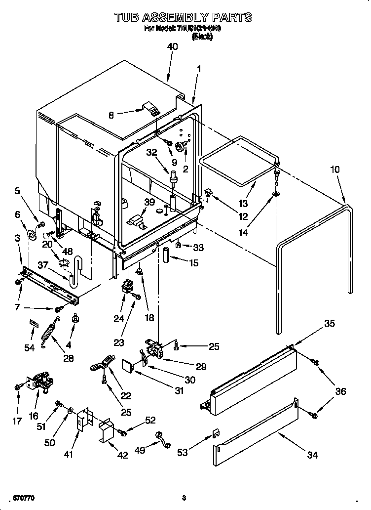 Tub assembly