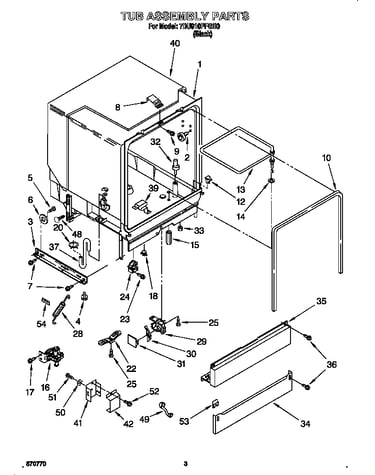 Tub assembly