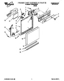Frame and console