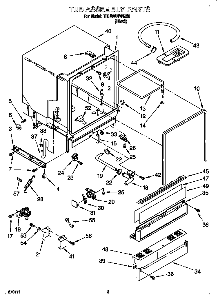Tub assembly