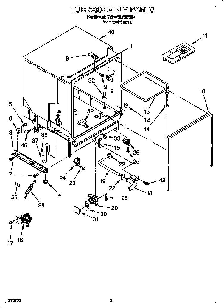 Tub assembly