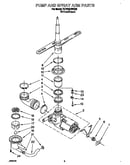 Pump and spray arm