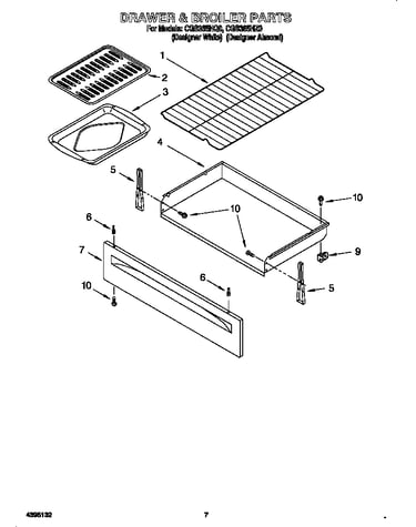 Drawer and broiler