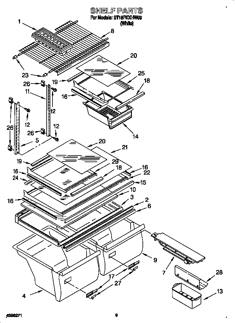 SHELVES