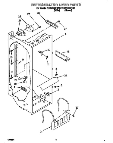 Refrigerator liner