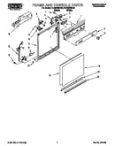 Frame and console