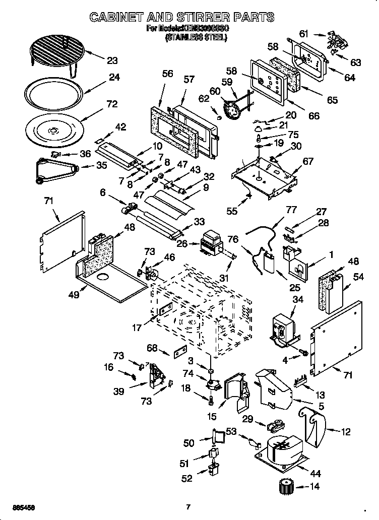 CABINET AND STIRRER