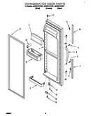 Refrigerator door