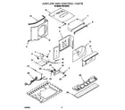 Whirlpool ACQ124XH0 air flow and control diagram