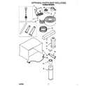 Whirlpool ACQ124XH0 optional parts (not included) diagram