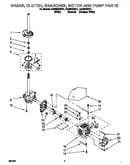 Brake, clutch, gearcase, motor and pump
