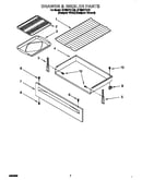 Drawer and broiler