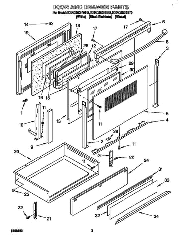 Door and drawer