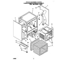 KitchenAid KERC600HBS0 oven chassis diagram