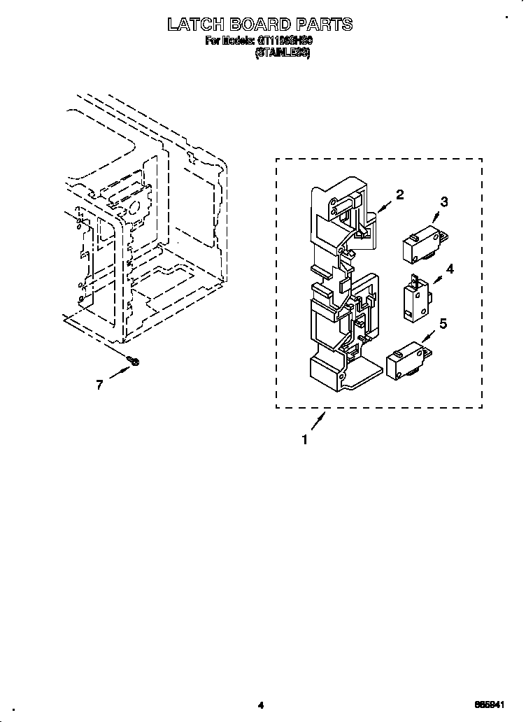 Latch board