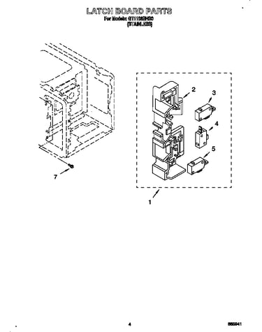 Latch board