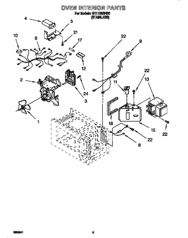 Oven interior