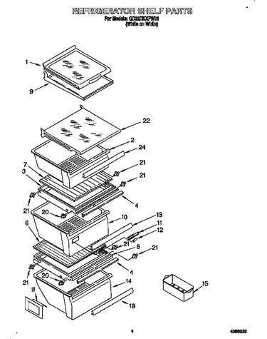 Refrigerator shelf