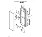 Whirlpool GD22DKXFW01 refrigerator door diagram