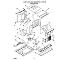 Crosley CAH12WB90 airflow and control diagram