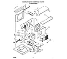 Crosley CAH18WC90 airflow and control diagram