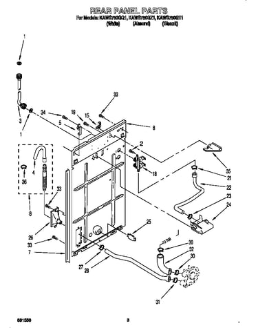 Rear panel