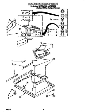 Machine base