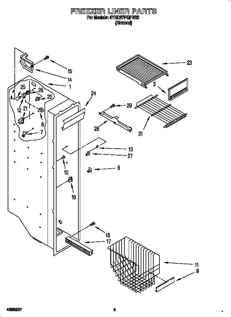 FREEZER LINER