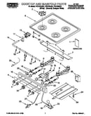 Cooktop and manifold
