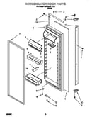 Refrigerator door