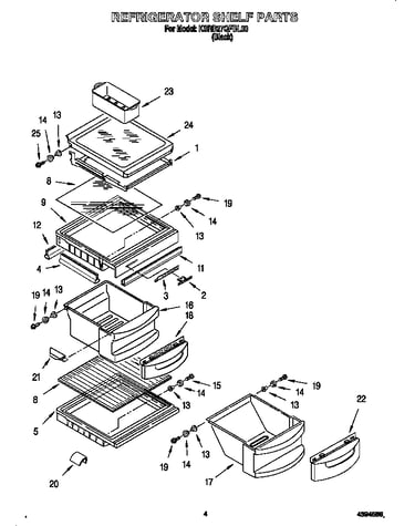 Refrigerator shelf