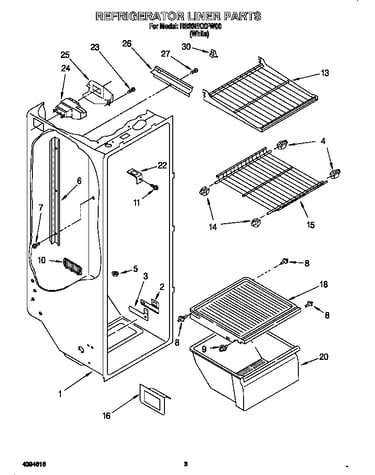 Refrigerator liner