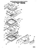 Refrigerator shelf