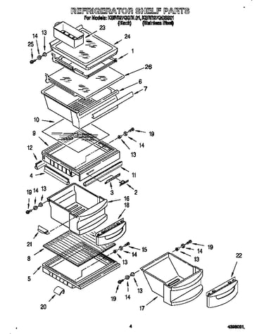 Refrigerator shelf
