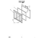 Whirlpool TCF1010GW02 door diagram