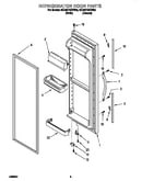 Refrigerator door