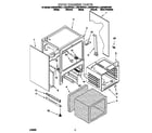 KitchenAid KESH307GBT1 oven chassis diagram