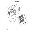 Whirlpool ACE082XH0 cabinet diagram