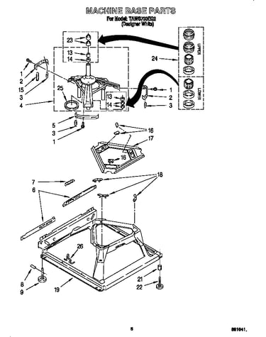 Machine base
