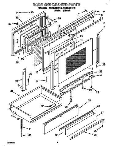 Door and drawer