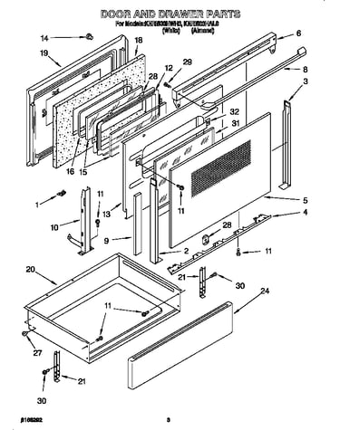 Door and drawer