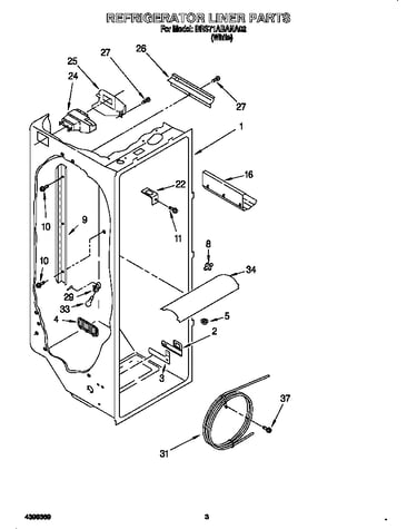 Refrigerator liner
