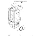 Estate TS25AFXHW00 refrigerator liner diagram