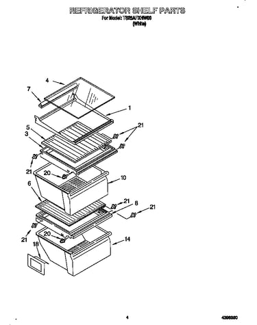 Refrigerator shelf