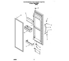 Estate TS25AFXHW00 refrigerator door diagram