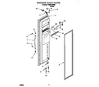 Estate TS25AFXHW00 freezer door diagram