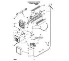 Estate TS25AFXHW00 ice maker diagram