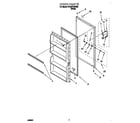 Whirlpool EV150FXGW02 door diagram