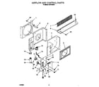 Whirlpool ACU114XE4 airflow and control diagram