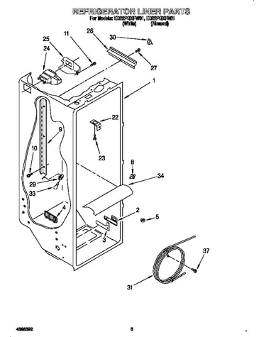 Refrigerator liner